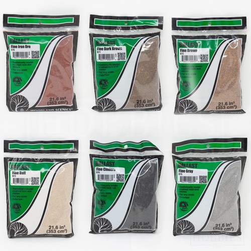 Woodland scenics fine ballast - woodland,