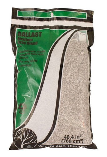 Woodland scenics grey blend - woodland,